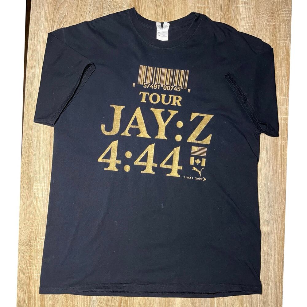 Jay-Z 4:44 Tour T-Shirt Mens XL USA Canada Rap Black TShirt - Picture 2 of 5